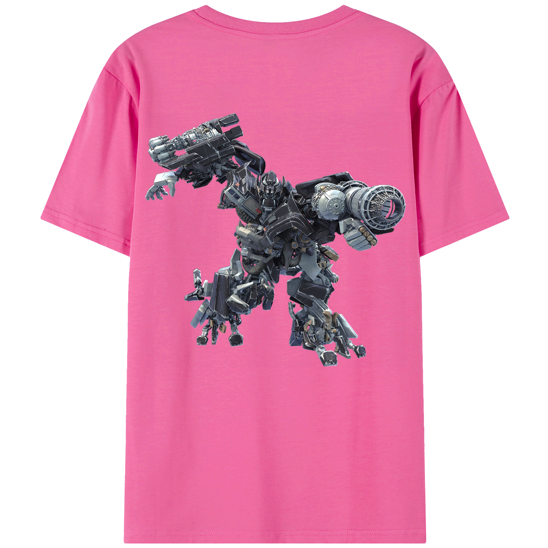 （画像用） Transformers トランスフォーマー レディース半袖Tシャツ(バックプリント)